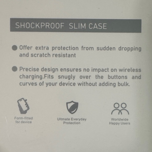 iPhone 16 Plus MagSafe Phone Case Black and Gray - Picture 3 of 3